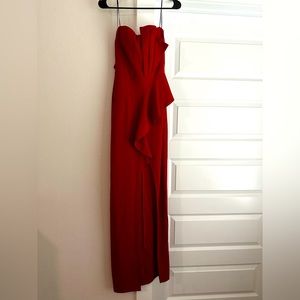 Strapless Formal Dress